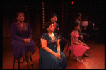 L-R) N. Carter, A. McQueen, K. Page, C. Woodard and A. De Shields in a scene from the Broadway production of the musical "Ain't Misbehavin." (New York)