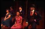 L-R) N. Carter, A. McQueen, K. Page, C. Woodard and A. De Shields in a scene from the Broadway production of the musical "Ain't Misbehavin." (New York)