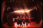 L-R) A. McQueen, K. Page, C. Woodard, A. De Shields and N. Carter in a scene from the Broadway production of the musical "Ain't Misbehavin." (New York)