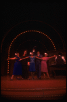 L-R) A. McQueen, K. Page, C. Woodard, A. De Shields and N. Carter in a scene from the Broadway production of the musical "Ain't Misbehavin." (New York)
