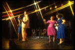 L-R) A. De Shields, C. Woodard, K. Page, N. Carter and A. McQueen in a scene from the Broadway production of the musical "Ain't Misbehavin." (New York)