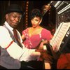 Pianist Frank Owens and Debbie Allen in a scene from the Broadway production of the musical "Ain't Misbehavin'"