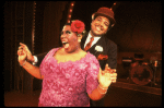 Ken Page and Zoe Walker performing "Honeysuckle Rose" in a scene from the Broadway production of the musical "Ain't Misbehavin'." (New York)