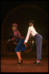 Lonnie McNeil and Adriane Lenox performing "How Ya Baby" in a scene from the Broadway production of the musical "Ain't Misbehavin'." (New York)