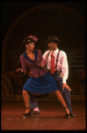 Lonnie McNeil and Adriane Lenox performing "How Ya Baby" in a scene from the Broadway production of the musical "Ain't Misbehavin'." (New York)