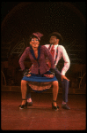 Lonnie McNeil and Adriane Lenox performing "How Ya Baby" in a scene from the Broadway production of the musical "Ain't Misbehavin'." (New York)