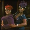 L-R) Roz Ryan and Loretta Bowers performing "Find Out What They Like" in a scene from the Broadway production of the musical "Ain't Misbehavin'." (New York)
