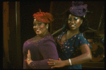 L-R) Roz Ryan and Loretta Bowers performing "Find Out What They Like" in a scene from the Broadway production of the musical "Ain't Misbehavin'." (New York)