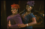 L-R) Roz Ryan and Loretta Bowers performing "Find Out What They Like" in a scene from the Broadway production of the musical "Ain't Misbehavin'." (New York)