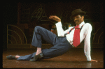 Lonnie McNeil performing "The Viper's Drag" in a scene from the Broadway production of the musical "Ain't Misbehavin'." (New York)