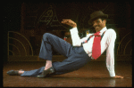 Lonnie McNeil performing "The Viper's Drag" in a scene from the Broadway production of the musical "Ain't Misbehavin'." (New York)