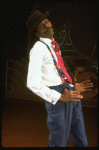 Lonnie McNeil performing "The Viper's Drag" in a scene from the Broadway production of the musical "Ain't Misbehavin'." (New York)