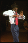 Lonnie McNeil performing "The Viper's Drag" in a scene from the Broadway production of the musical "Ain't Misbehavin'." (New York)