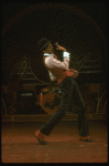 Lonnie McNeil performing "The Viper's Drag" in a scene from the Broadway production of the musical "Ain't Misbehavin'." (New York)
