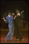 L-R) Lonnie McNeil and Ken Prymus performing "Ladies Who Sing With The Band" in a scene from the Broadway production of the musical "Ain't Misbehavin'." (New York)