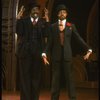 R-L) Lonnie McNeil and Ken Prymus performing "Fat And Greasy" in a scene from the Broadway production of the musical "Ain't Misbehavin'." (New York)