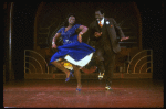 Ken Prymus and Loretta Bowers in a scene from the Broadway production of the musical "Ain't Misbehavin'." (New York)