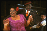 L-R) Roz Ryan, Ken Prymus and J. Leonard Oxley in a scene from the Broadway production of the musical "Ain't Misbehavin'." (New York)