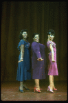 L-R) Loretta Bowers, Roz Ryan, and Adriane Lenox in a scene from the Broadway production of the musical "Ain't Misbehavin'." (New York)