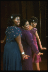 L-R) Loretta Bowers, Roz Ryan, and Adriane Lenox in a scene from the Broadway production of the musical "Ain't Misbehavin'." (New York)