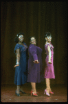 L-R) Loretta Bowers, Roz Ryan, and Adriane Lenox in a scene from the Broadway production of the musical "Ain't Misbehavin'." (New York)
