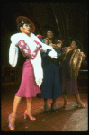 L-R) A. Lenox, L. Bowers and R. Ryan performing "Lounging At The Waldorf" from from the Broadway production of the musical "Ain't Misbehavin'." (New York)