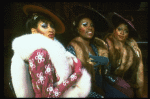 L-R) A. Lenox, L. Bowers and R. Ryan performing "Lounging At The Waldorf" from from the Broadway production of the musical "Ain't Misbehavin'." (New York)