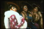 L-R) A. Lenox, L. Bowers and R. Ryan performing "Lounging At The Waldorf" from from the Broadway production of the musical "Ain't Misbehavin'." (New York)