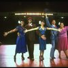 L-R) L. Bowers, K. Prymus, A. Lenox, L. McNeil and R. Ryan in a scene from the Broadway production of the musical "Ain't Misbehavin'." (New York)