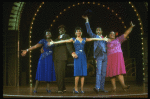 L-R) L. Bowers, K. Prymus, A. Lenox, L. McNeil and R. Ryan in a scene from the Broadway production of the musical "Ain't Misbehavin'." (New York)