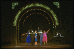 L-R) L. Bowers, K. Prymus, A. Lenox, L. McNeil and R. Ryan in a scene from the Broadway production of the musical "Ain't Misbehavin'." (New York)
