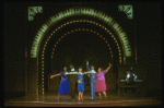 L-R) L. Bowers, K. Prymus, A. Lenox, L. McNeil and R. Ryan in a scene from the Broadway production of the musical "Ain't Misbehavin'." (New York)