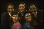 L-R) L. McNeil, A. Lenox, R. Ryan, L. Bowers and K. Prymus in a scene from the Broadway production of the musical "Ain't Misbehavin'." (New York)