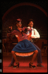 Alan Weeks and Adriane Lenox performing "How Ya Baby" in a scene from the Broadway production of the musical "Ain't Misbehavin'." (New York)