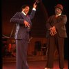 L-R) Alan Weeks and Ken Prymus performing "Fat And Greasy" in a scene from the Broadway production of the musical "Ain't Misbehavin'." (New York)