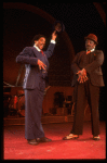 L-R) Alan Weeks and Ken Prymus performing "Fat And Greasy" in a scene from the Broadway production of the musical "Ain't Misbehavin'." (New York)