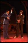 L-R) Alan Weeks and Ken Prymus performing "Fat And Greasy" in a scene from the Broadway production of the musical "Ain't Misbehavin'." (New York)
