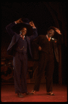 L-R) Alan Weeks and Ken Prymus performing "Fat And Greasy" in a scene from the Broadway production of the musical "Ain't Misbehavin'." (New York)