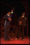 L-R) Alan Weeks and Ken Prymus performing "Fat And Greasy" in a scene from the Broadway production of the musical "Ain't Misbehavin'." (New York)