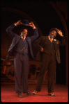 L-R) Alan Weeks and Ken Prymus performing "Fat And Greasy" in a scene from the Broadway production of the musical "Ain't Misbehavin'." (New York)