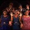 L-R) L. Bowers. K. Prymus, A. Lenox, A. Weeks and R. Ryan in a scene from the Broadway production of the musical "Ain't Misbehavin'." (New York)