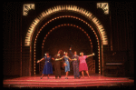 L-R) L. Bowers. K. Prymus, A. Lenox, A. Weeks and R. Ryan in a scene from the Broadway production of the musical "Ain't Misbehavin'." (New York)