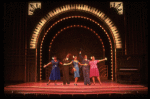 L-R) L. Bowers. K. Prymus, A. Lenox, A. Weeks and R. Ryan in a scene from the Broadway production of the musical "Ain't Misbehavin'." (New York)