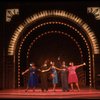 L-R) L. Bowers. K. Prymus, A. Lenox, A. Weeks and R. Ryan in a scene from the Broadway production of the musical "Ain't Misbehavin'." (New York)