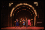 L-R) L. Bowers. K. Prymus, A. Lenox, A. Weeks and R. Ryan in a scene from the Broadway production of the musical "Ain't Misbehavin'." (New York)