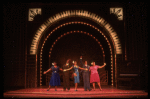 L-R) L. Bowers. K. Prymus, A. Lenox, A. Weeks and R. Ryan in a scene from the Broadway production of the musical "Ain't Misbehavin'." (New York)