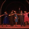 L-R) L. Bowers. K. Prymus, A. Lenox, A. Weeks and R. Ryan in a scene from the Broadway production of the musical "Ain't Misbehavin'." (New York)