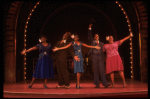 L-R) L. Bowers. K. Prymus, A. Lenox, A. Weeks and R. Ryan in a scene from the Broadway production of the musical "Ain't Misbehavin'." (New York)