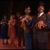 L-R) L. Bowers, R. Ryan, K. Prymus, A. Lenox and A. Weeks in a scene from the Broadway production of the musical "Ain't Misbehavin'." (New York)