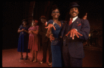 L-R) L. Bowers, R. Ryan, K. Prymus, A. Lenox and A. Weeks in a scene from the Broadway production of the musical "Ain't Misbehavin'." (New York)